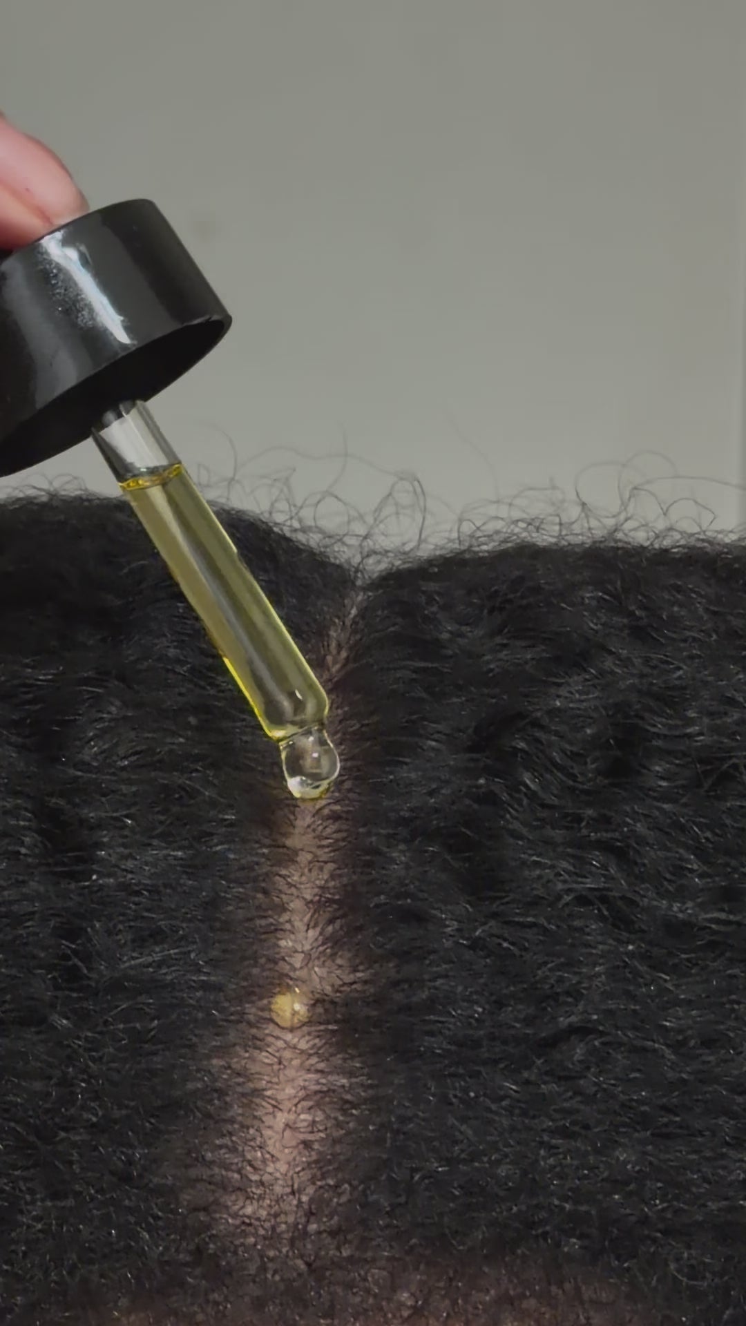 Huile pousse cheveux crépus - Romarin & Ricin Noir